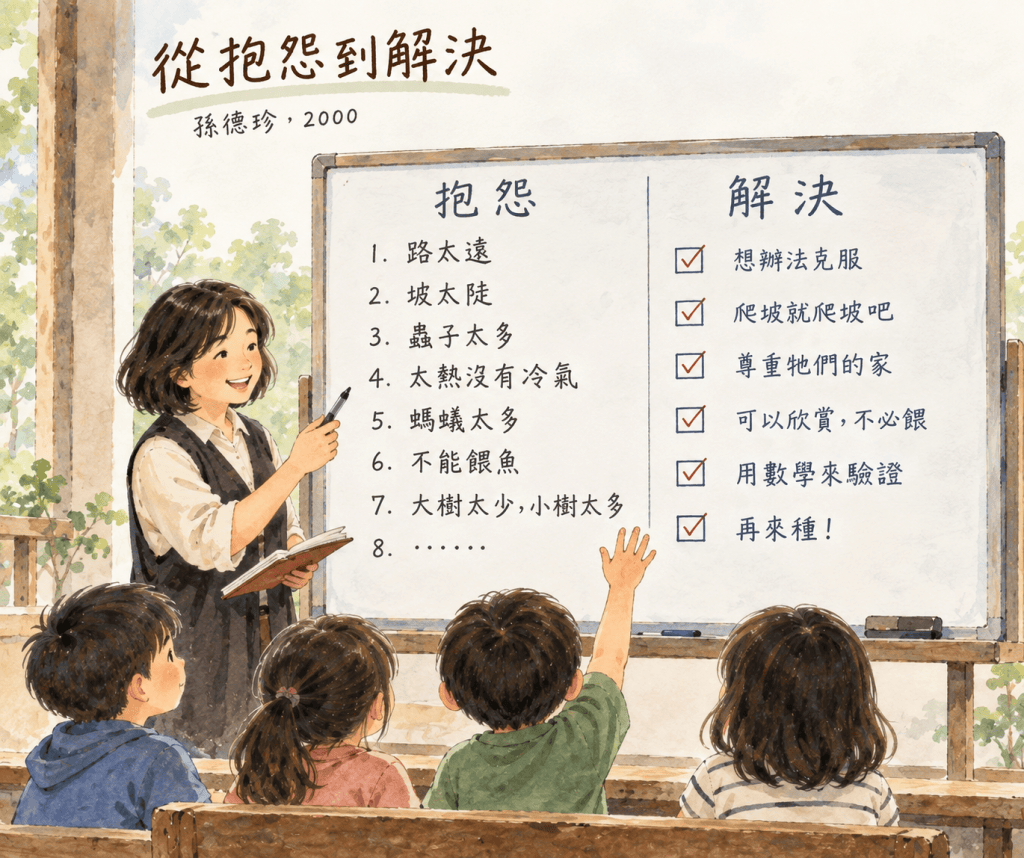 雅歌的品格教育從真實生活開始。