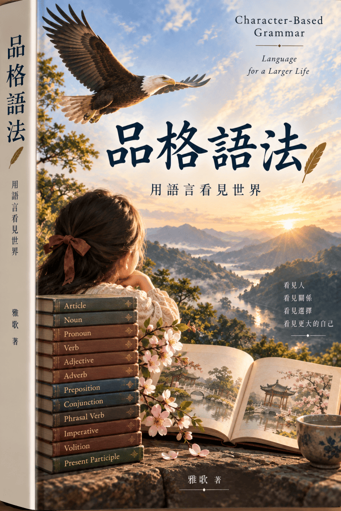雅歌品格語法教材:以英文文法、紅樓夢與經典閱讀培養孩子閱讀世界的能力